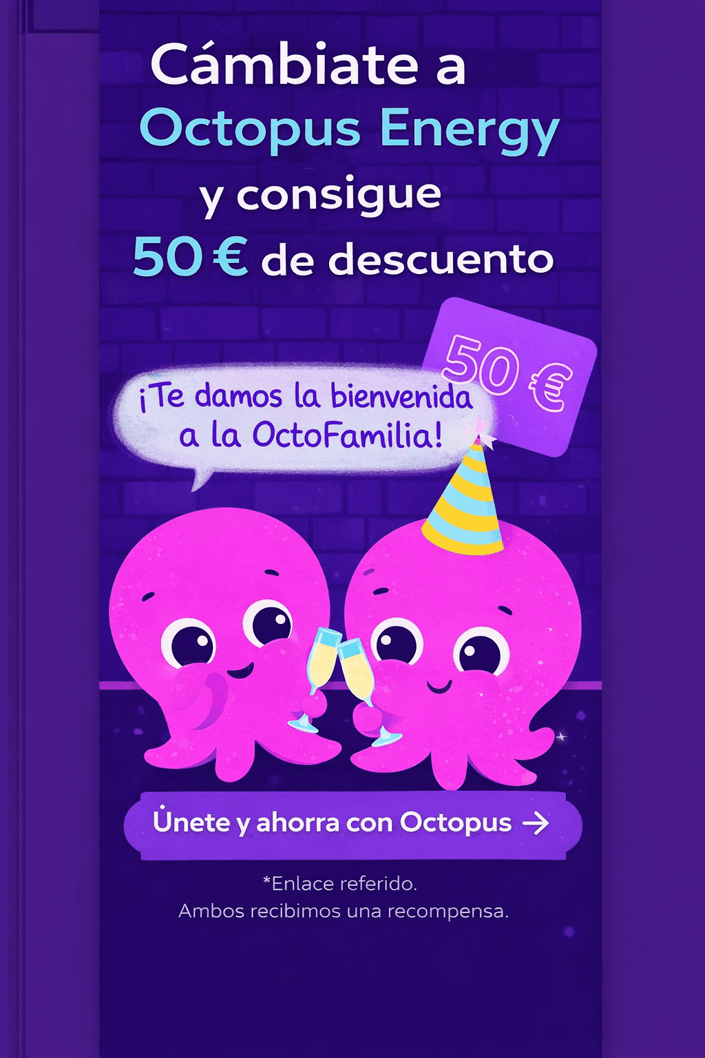 Cámbiate a Octopus Energy